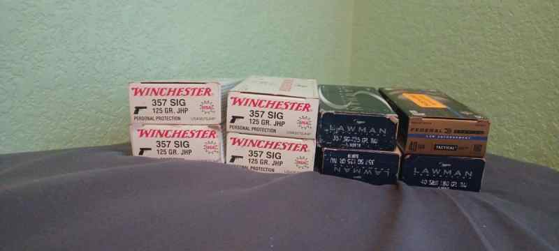 357 Sig ammo for sale 