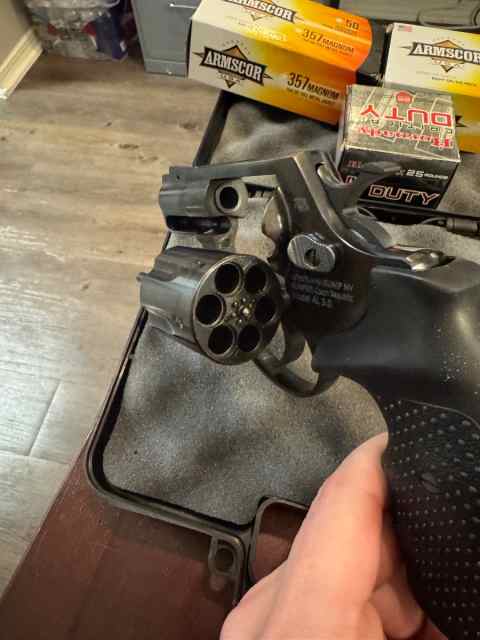 ROCK ISLAND AL3.0 .357 MAG REVOLVER, BLUE