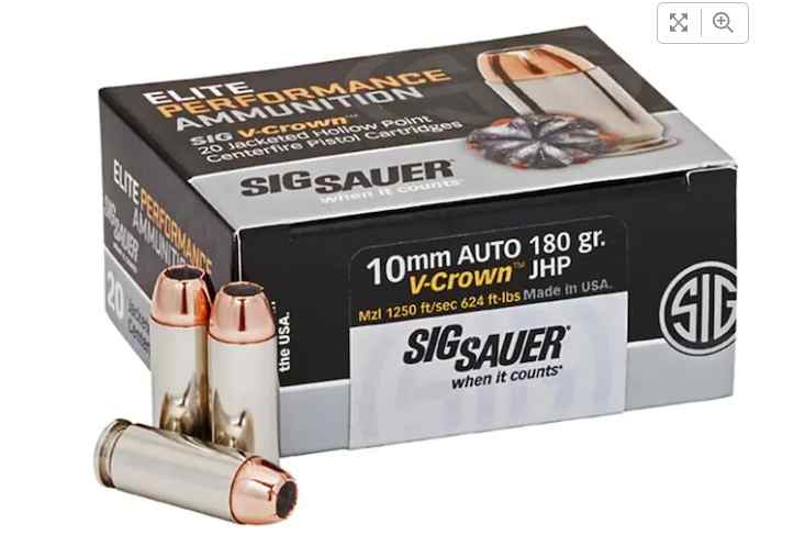30 Rounds of Sig Sauer 10MM Hollow Point CHEAP