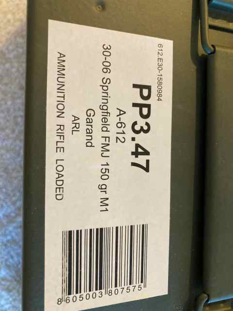 30-06 Springfield Ammo - 150 GR. 