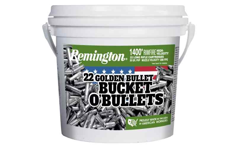 22lr Remington bucket o’ bullets