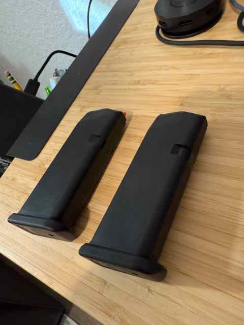 2 OEM Glock 19 Magazines - Like New - $15/Each