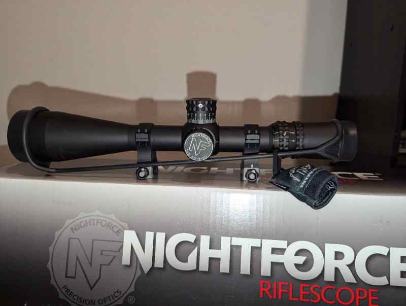 Nightforce NXS 3.5-15x50 Zero Stop MOAR C429, new