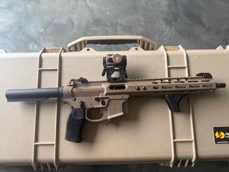 Noveske N9 Space creep 10.5 FDE PCC 9mm
