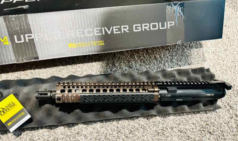 New Daniel Defense MK18 (5.56 FDE) Upper 