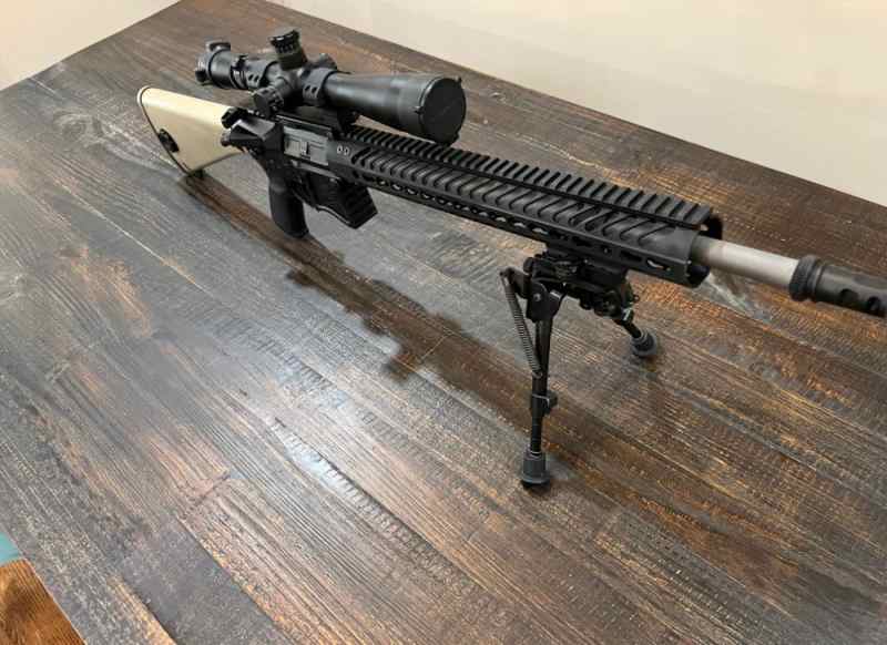 Custom AR15 / M110 Semi Auto Rifle Seekins Precisi