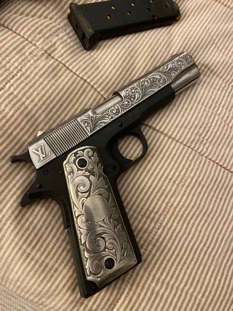 Engraved 1911 .45