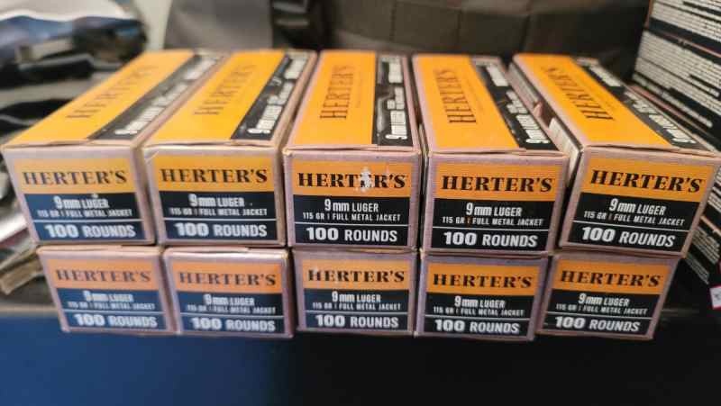 Herter&#039;s 9mm Ammo