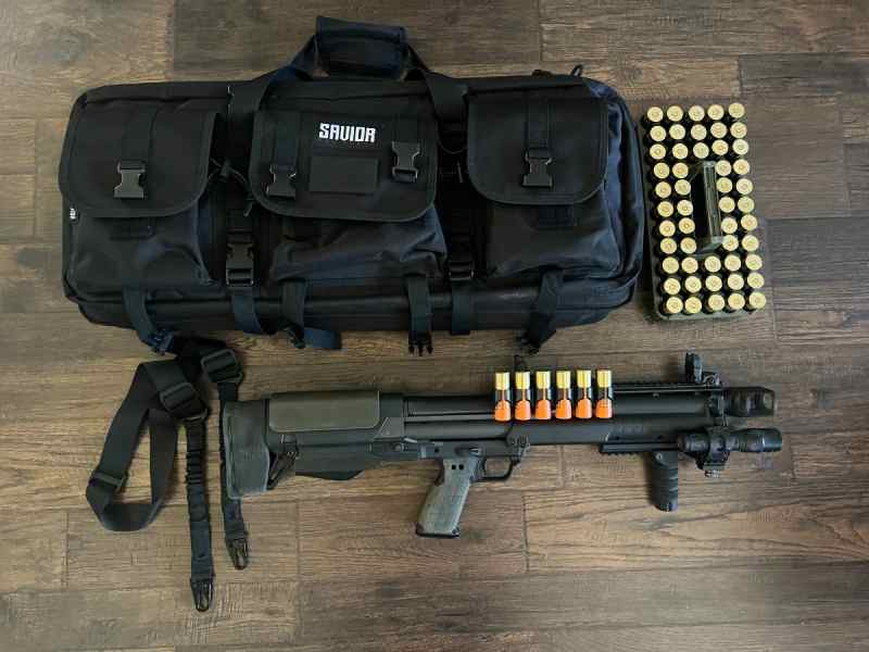 KEL-TEC KSG Shotgun, Surefire, Magpul, w/Slugs 