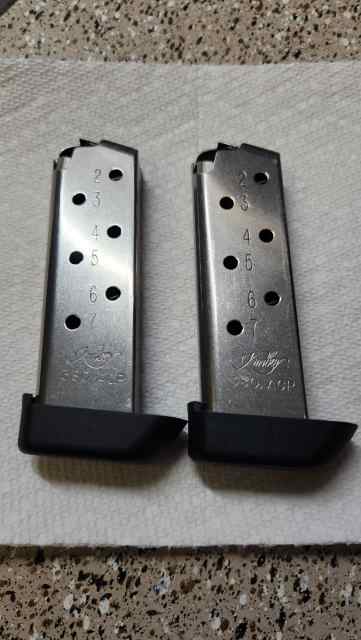 Kimber Micro .380 mags