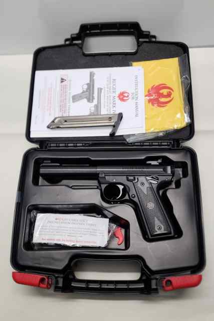 Ruger Mark IV 22/45 22LR Pistol Like New Houston $