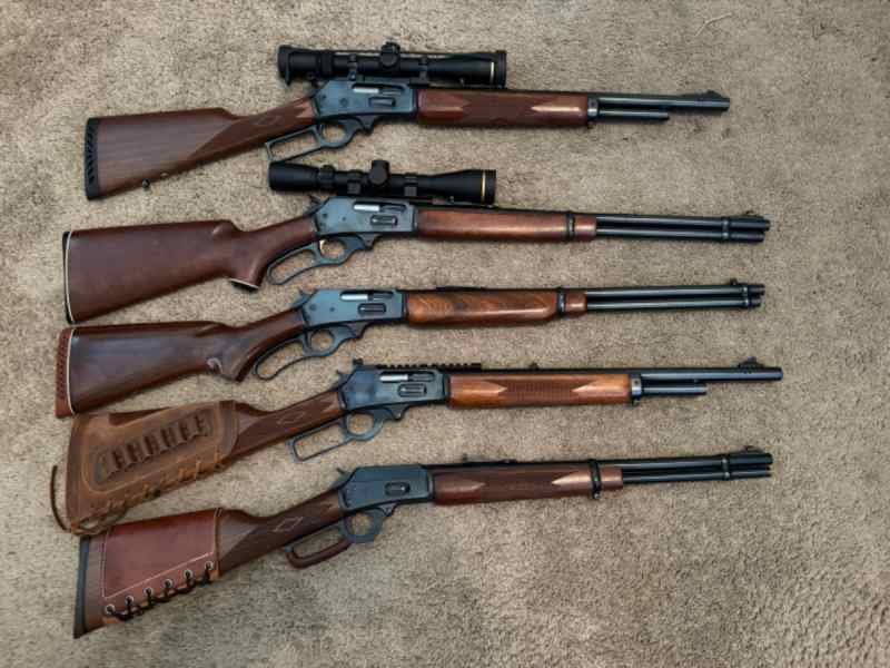 Marlin 336, 1894, 1895. 357,30-30, 35R, 444, 45-70