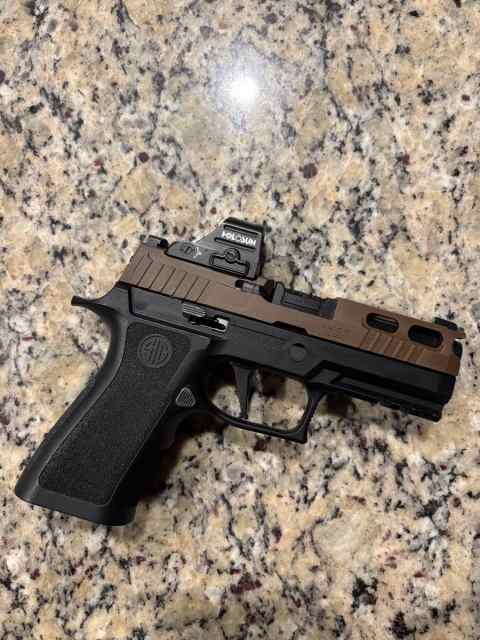 Sig P320X VTAC Pro Cut &amp; 5” Slide/Barrel