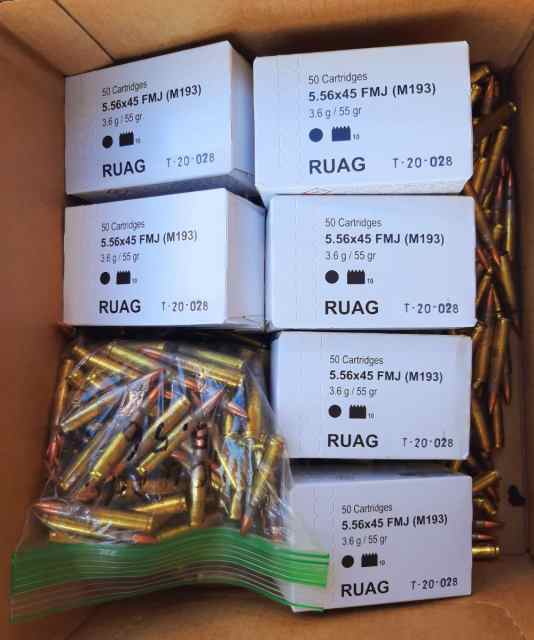 9mm 124gr FMJ and 5.56 55gr FMJ for sale