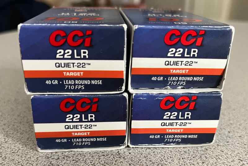 CCI Quiet-22, 40Gr, 4 boxes