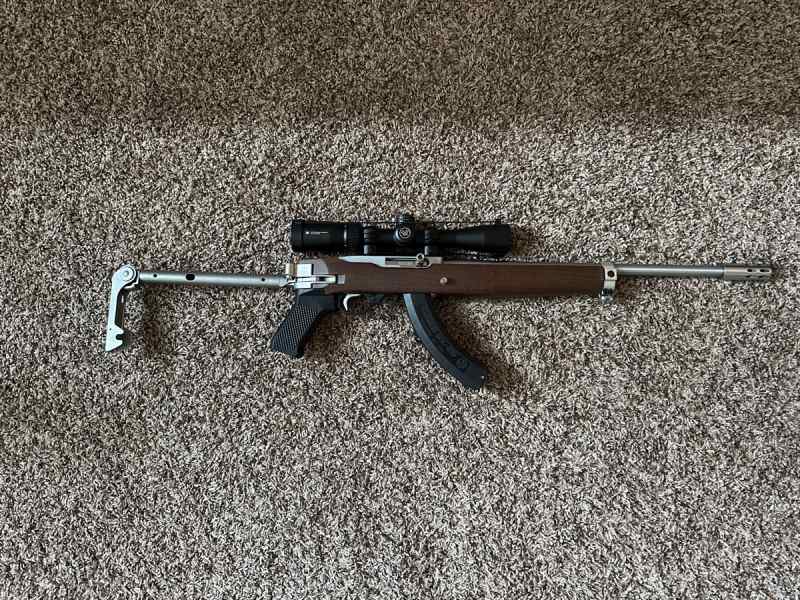 upgraded Ruger 10/22 for sale!