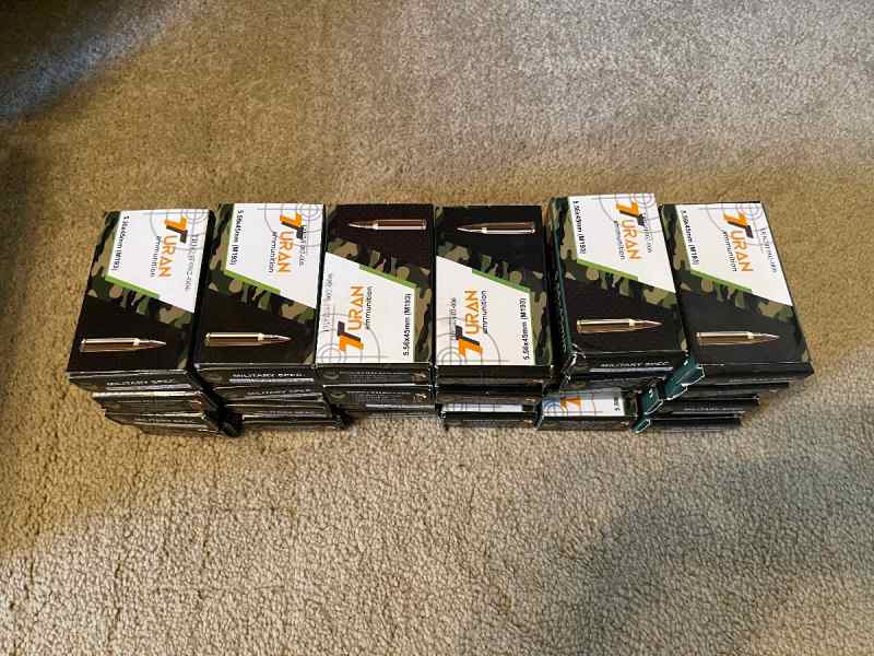 720 5.56 NATO M193 rounds for sale or trade