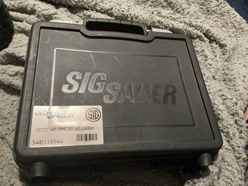 Sig 1911T-40-SME SS 
