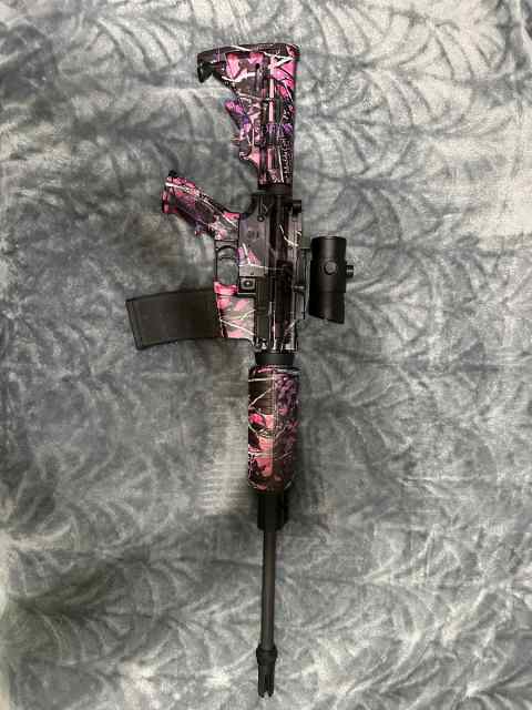 NICE!!! DPMS Oracle 5.56 NATO Muddy Girl Camo!!! 