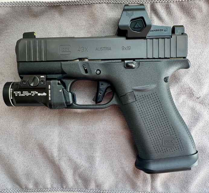 Glock 43xMOS / BNIB/ Heavily Upgraded 