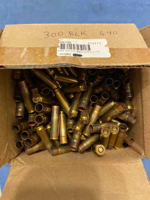 300 BLK brass