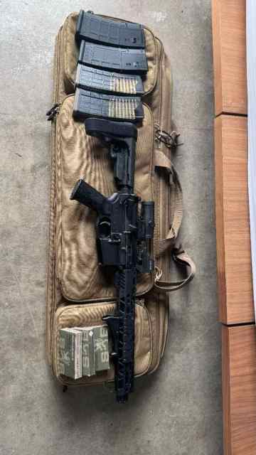 PSA AR-15 Pistol 10.5&quot; 300BLK with Holosun optics 