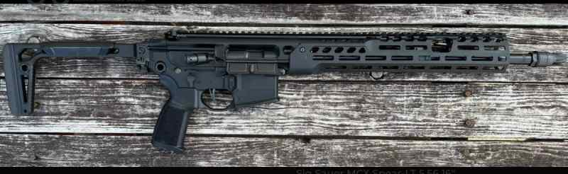 New Black Sig Spear LT in 5.56