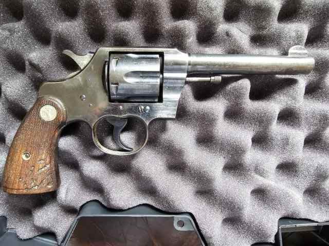 1928 Colt 38 special 4 inch barrel