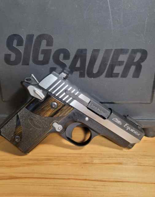 Sig Sauer p938 Equinox extra mag and holster