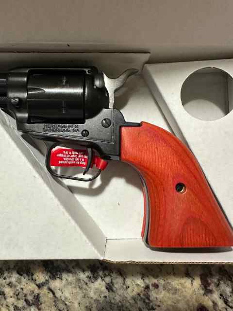 Heritage brand new .22 6” revolver 