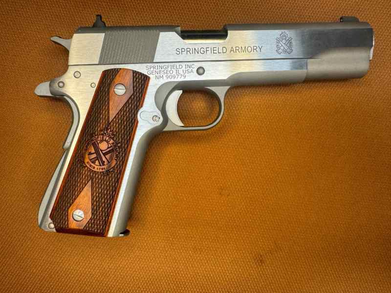 NEW IN BOX - Springfield 1911 MilSpec SS .45ACP  