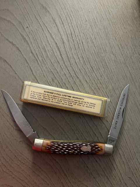 Schrade Muskrat Knife