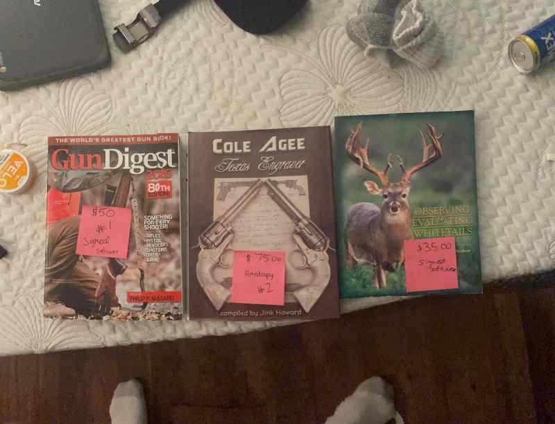 Gundigest 2026 signed + coffee table books 