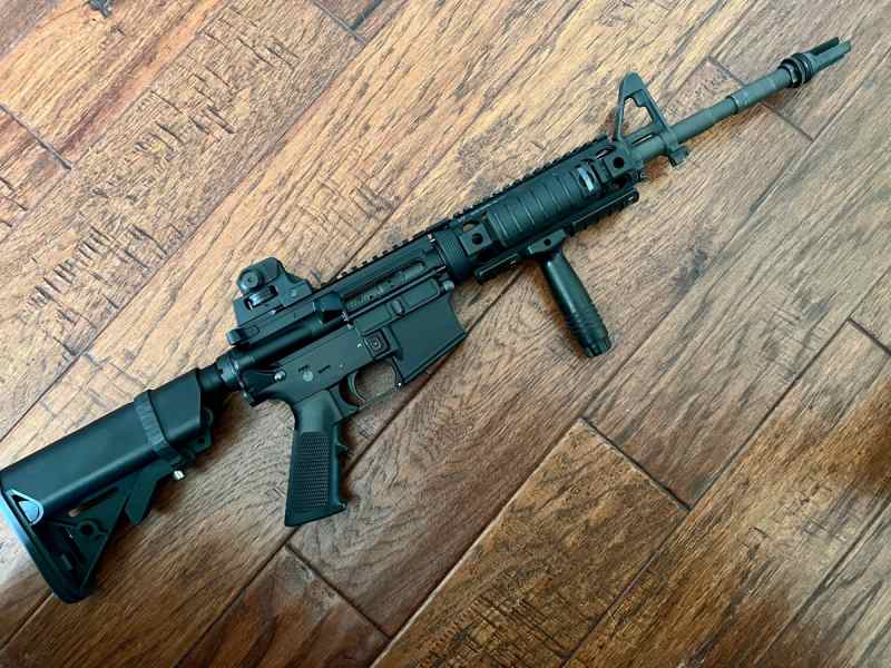 AR15 M4A1 Block 1 replica, For Sale, LMT lower 