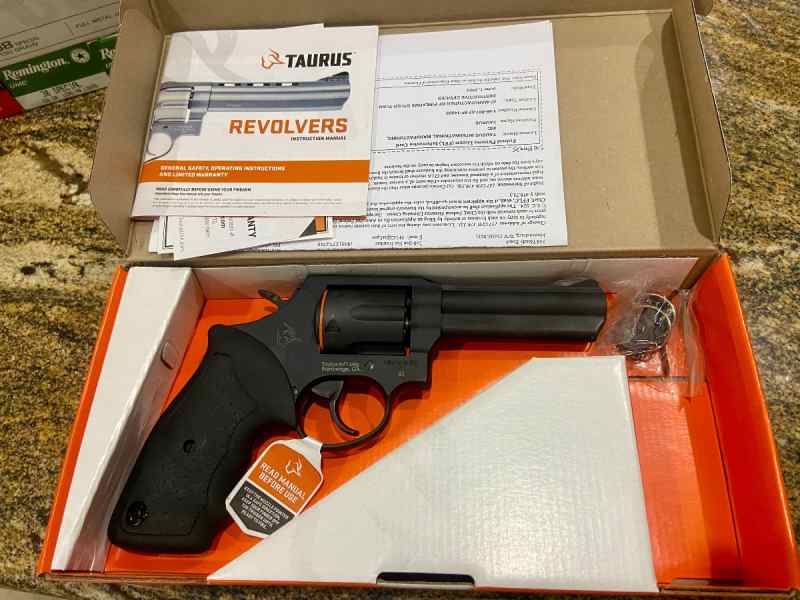 Taurus M65 357 Magnum Pistol and Ammo