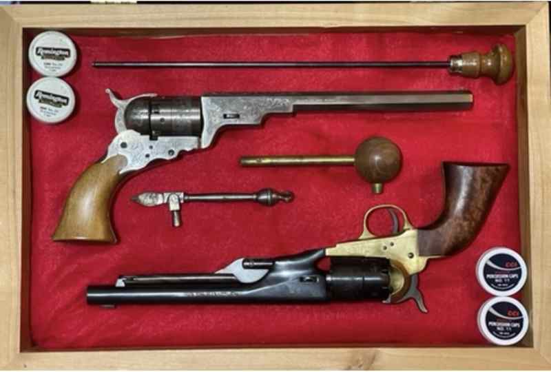  Italian Pietta Paterson Texas Model Percussion 