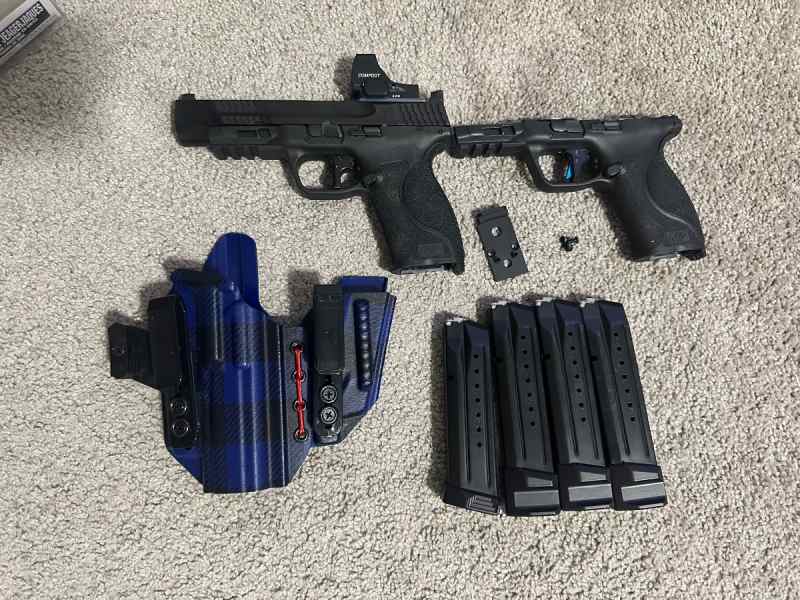 Smith and Wesson M&amp;P 2.0 LEO 5inch barrel and extr