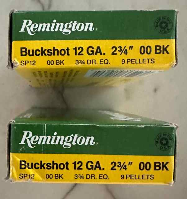 Remington Express 12 GA Buckshot (2 Boxes 1 Price)