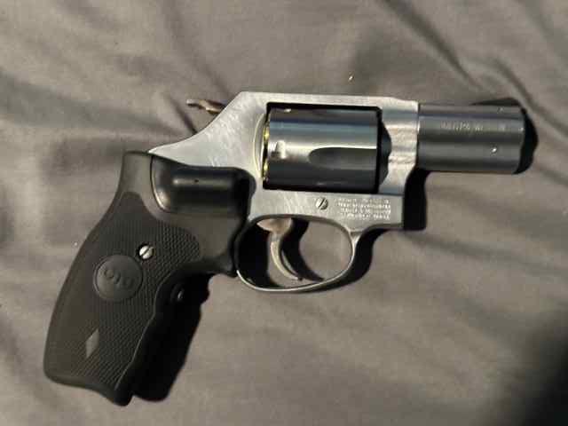 S&amp;W Model 60 .357 Magnum with Crimson Trace Grips
