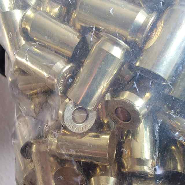 WTS 45 ACP primed brass