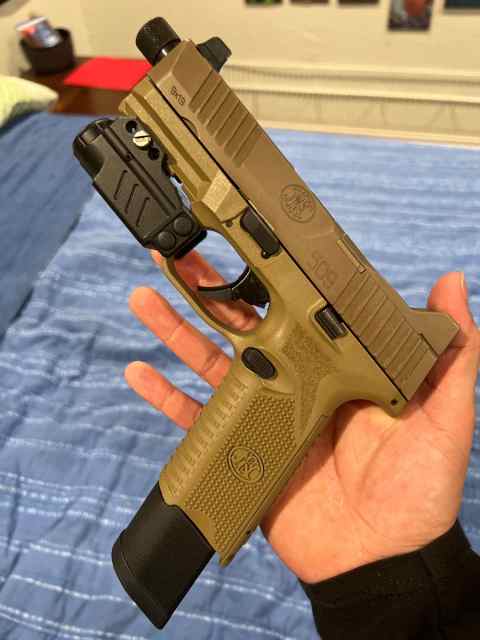 FN 509 Tactical W/Light&amp;Laser