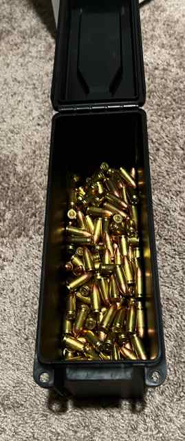 Winchester 9mm 115GR FMJ 500 rounds