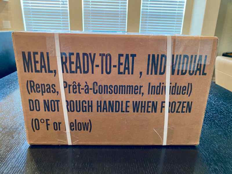MRE&#039;s w/Heaters For Sale