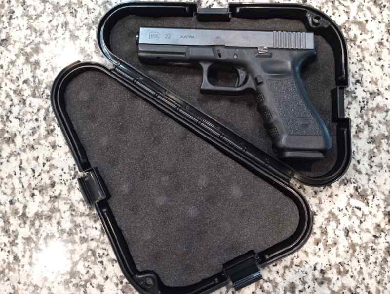 Update:Glock 22, *2*mags w/case, w/160 rounds ammo