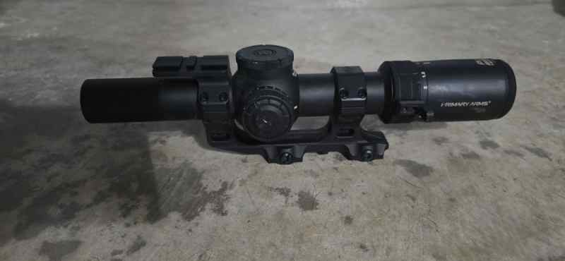 Primary arms plxc 1-8 with reptilian 90°