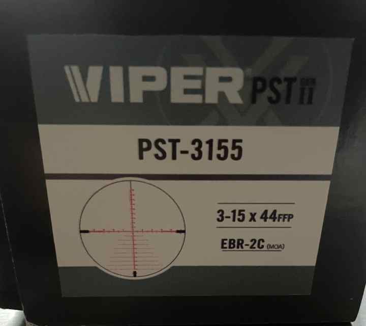 Vortex Viper PST Gen II FFP 3-15x44 MOA w/ covers