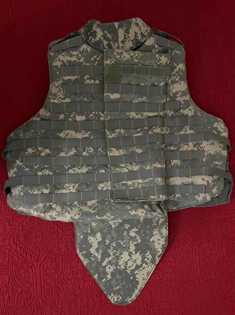 Point blank flak vest size large 