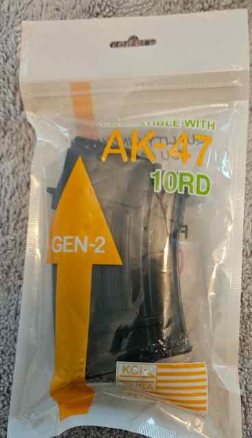 KCI AK-47 Magazine 7.62X39 10 Rounds NEW X9