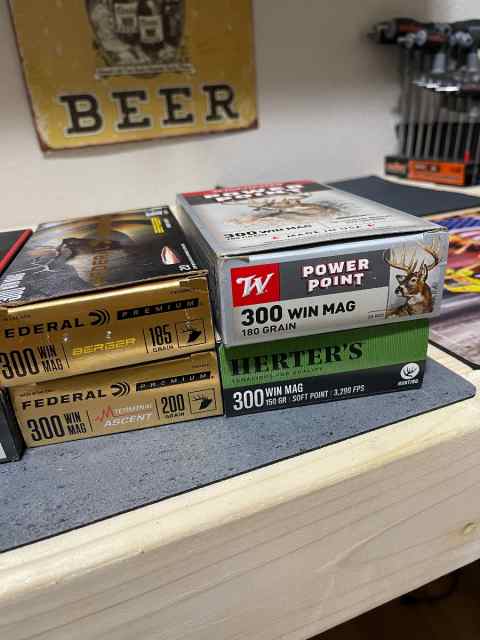 Misc Ammo For Sale - 22-250, 300WM, 300WSM, 6.5g