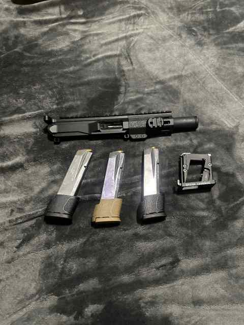 45 ACP Ar Pistol Upper w/ mag adapter and mags